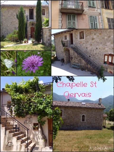 Bed and Breakfast La Chapelle Saint Gervais Sospel Exterior foto