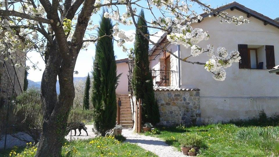 Bed and Breakfast La Chapelle Saint Gervais Sospel Exterior foto
